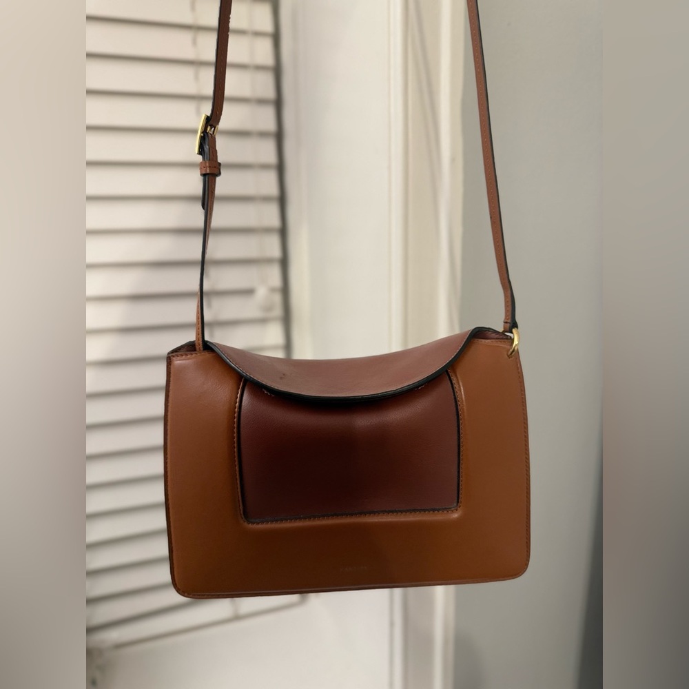 Wandler Brown Leather Shoulder Bag